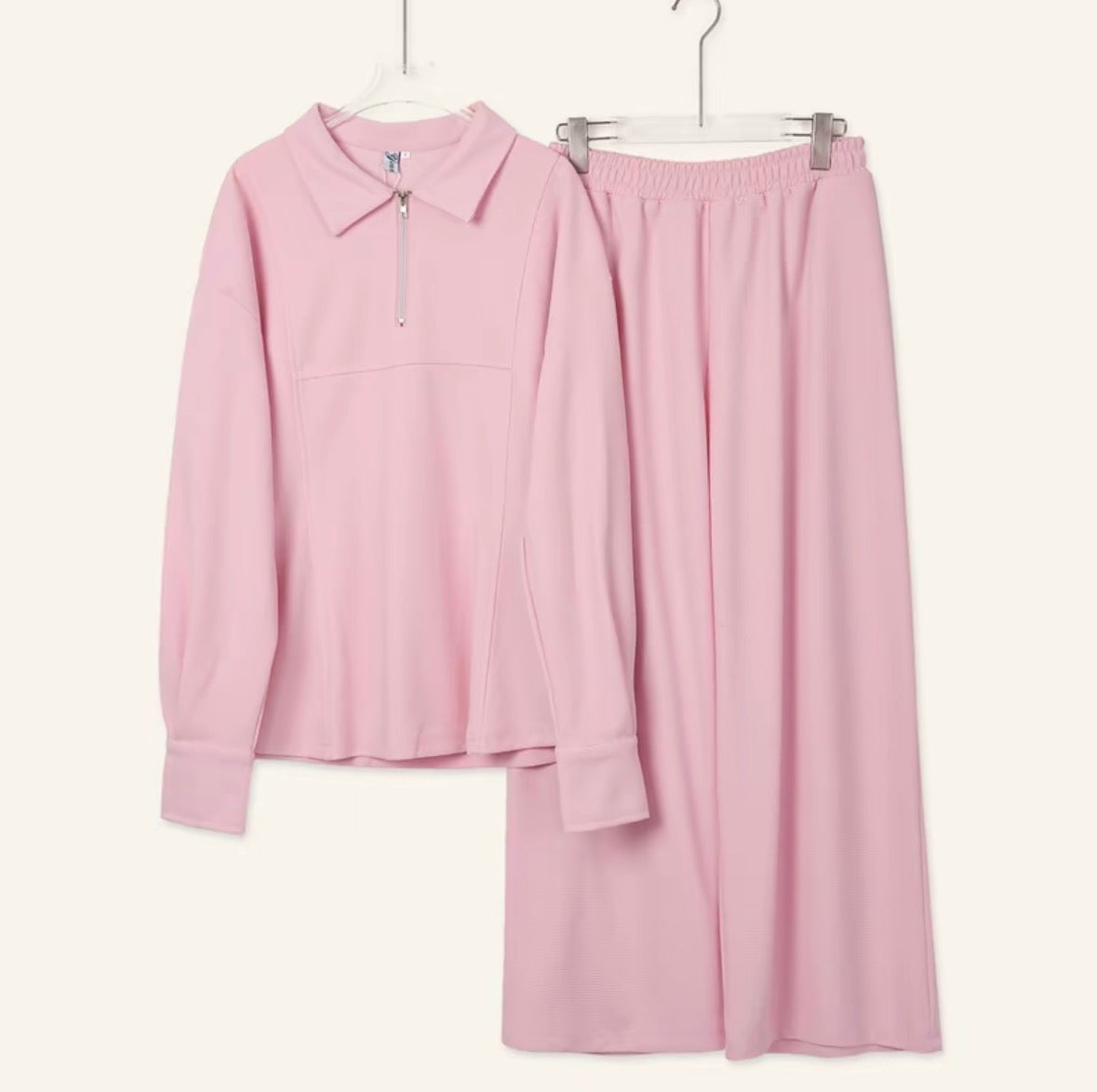 YM Maison Waffle Zip Set