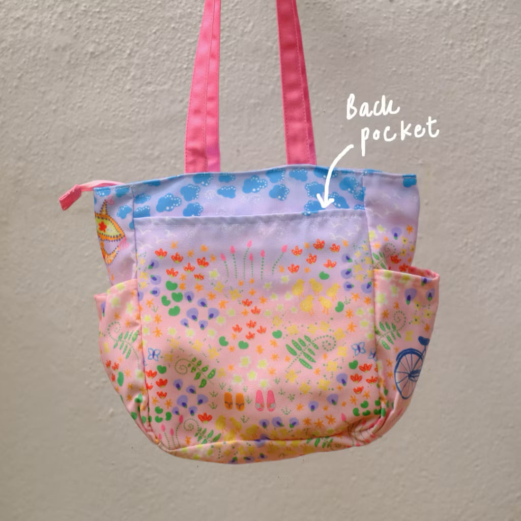 SAFIY Kampung House Canvas Bag