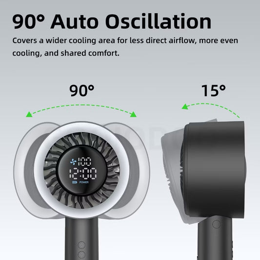 GJDQ GFS020 Silent Oscillating Desk Fan