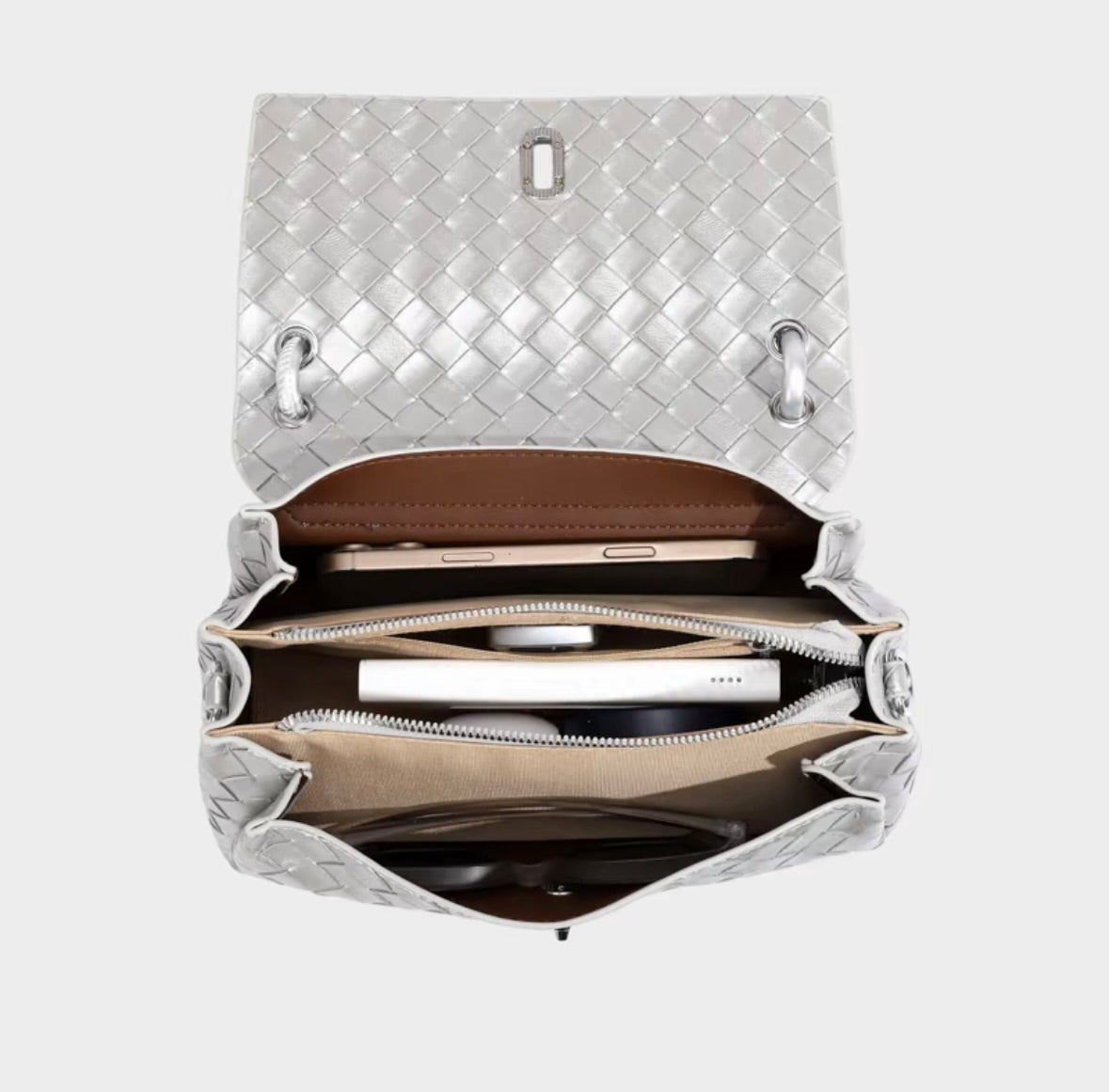NUNU Woven Jodie Bag