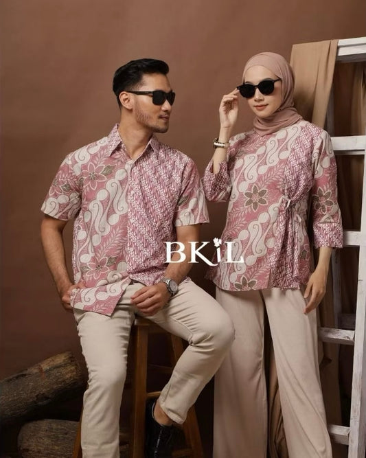 Modern Batik Cotton Top/Blouse