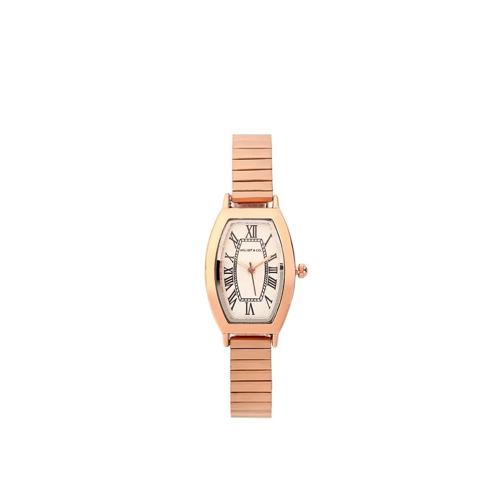 Milliot & Co Emily Stainless Steel Analogue Watch