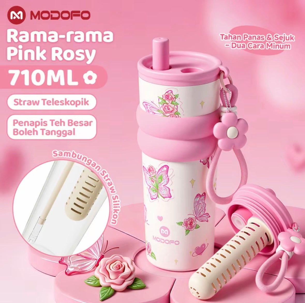 MDF (304/316) Insulated Cup 710ml/1000ml/1200ml