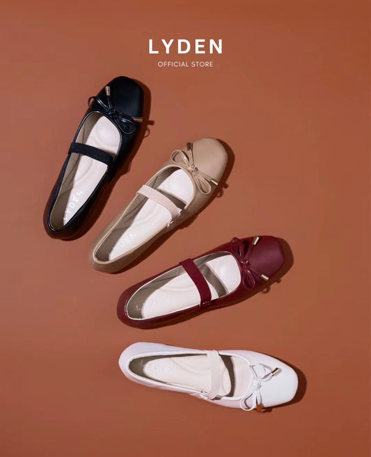 LYDEN Mary Jane Flats with Elastic Strap