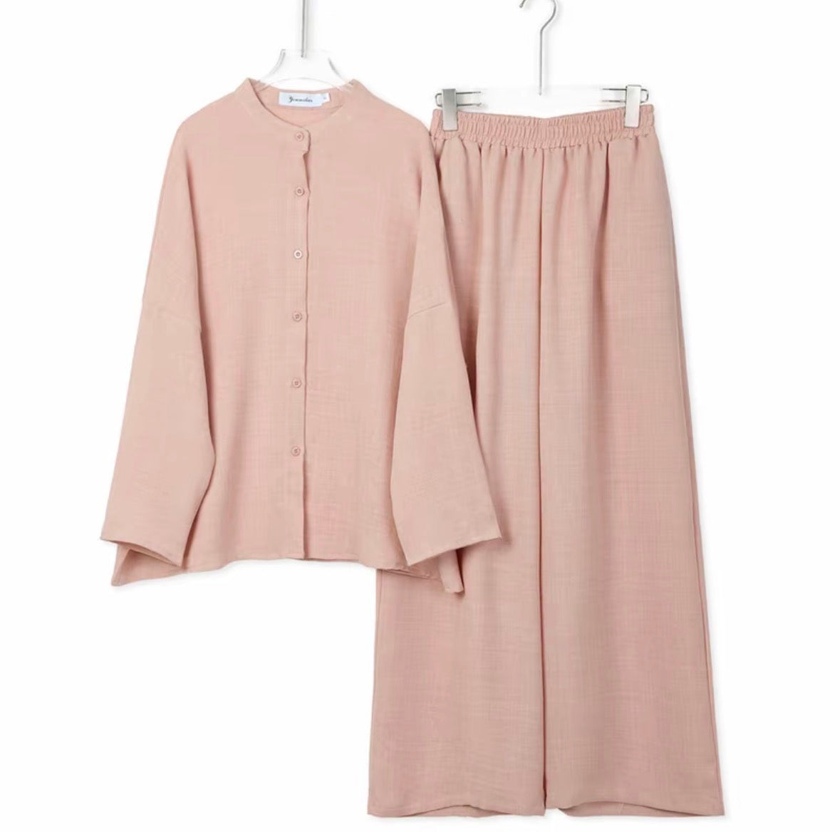 YM Calista Pants Set - Free/Plus Size