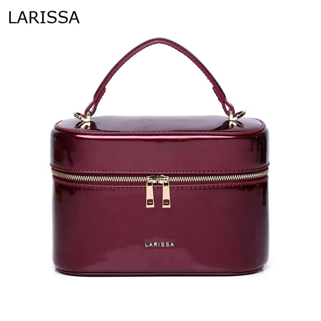 LARISSA Rinna Glossy PU Bag