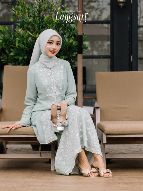 H2U Yumi Bow Glitter Heels - Langsari I Collection