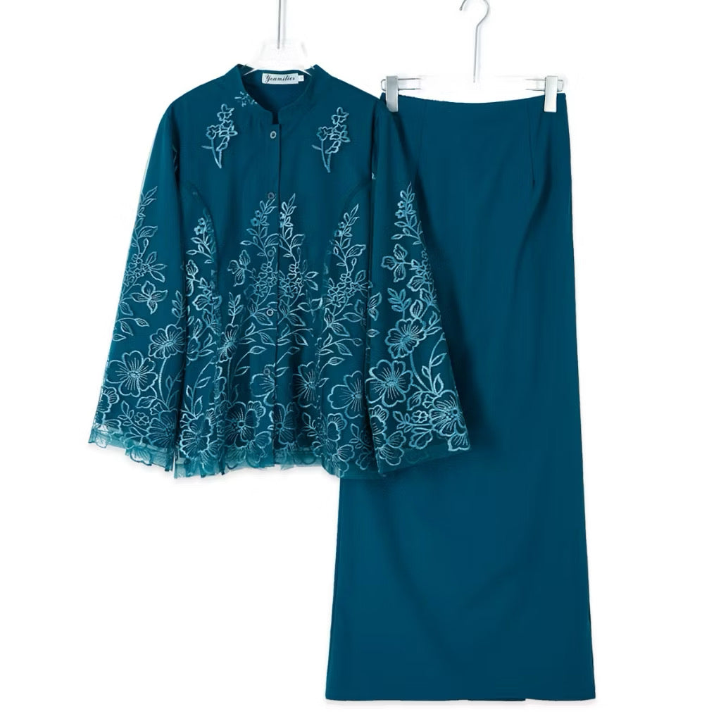 YM Nirmala Kurung Set - S-2XL