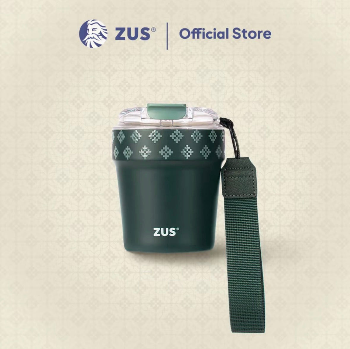 ZUS Kongsi Rezeki 8oz Coffee Cup 240ml