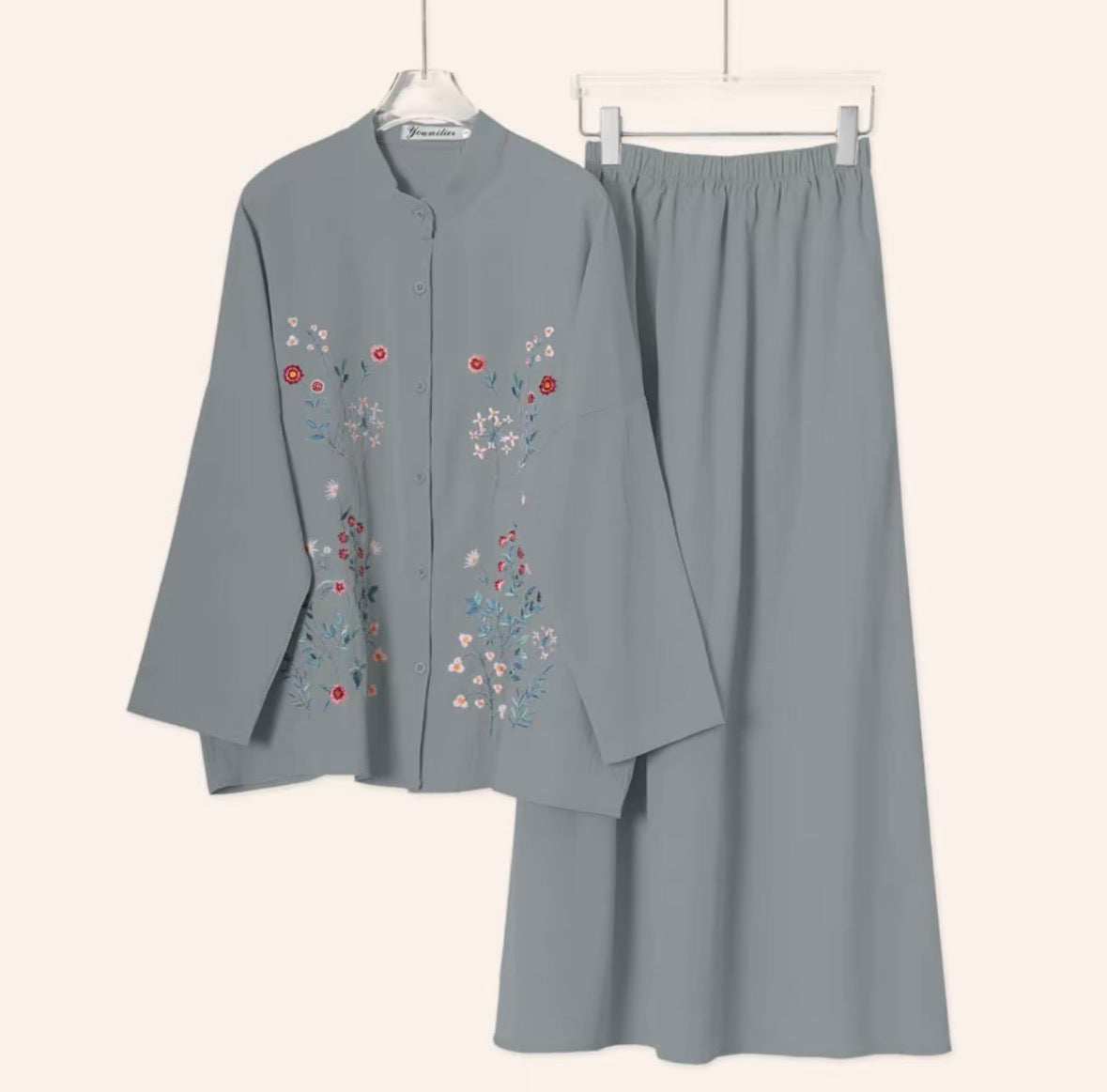 YM Diana Set (Blouse & Skirt)
