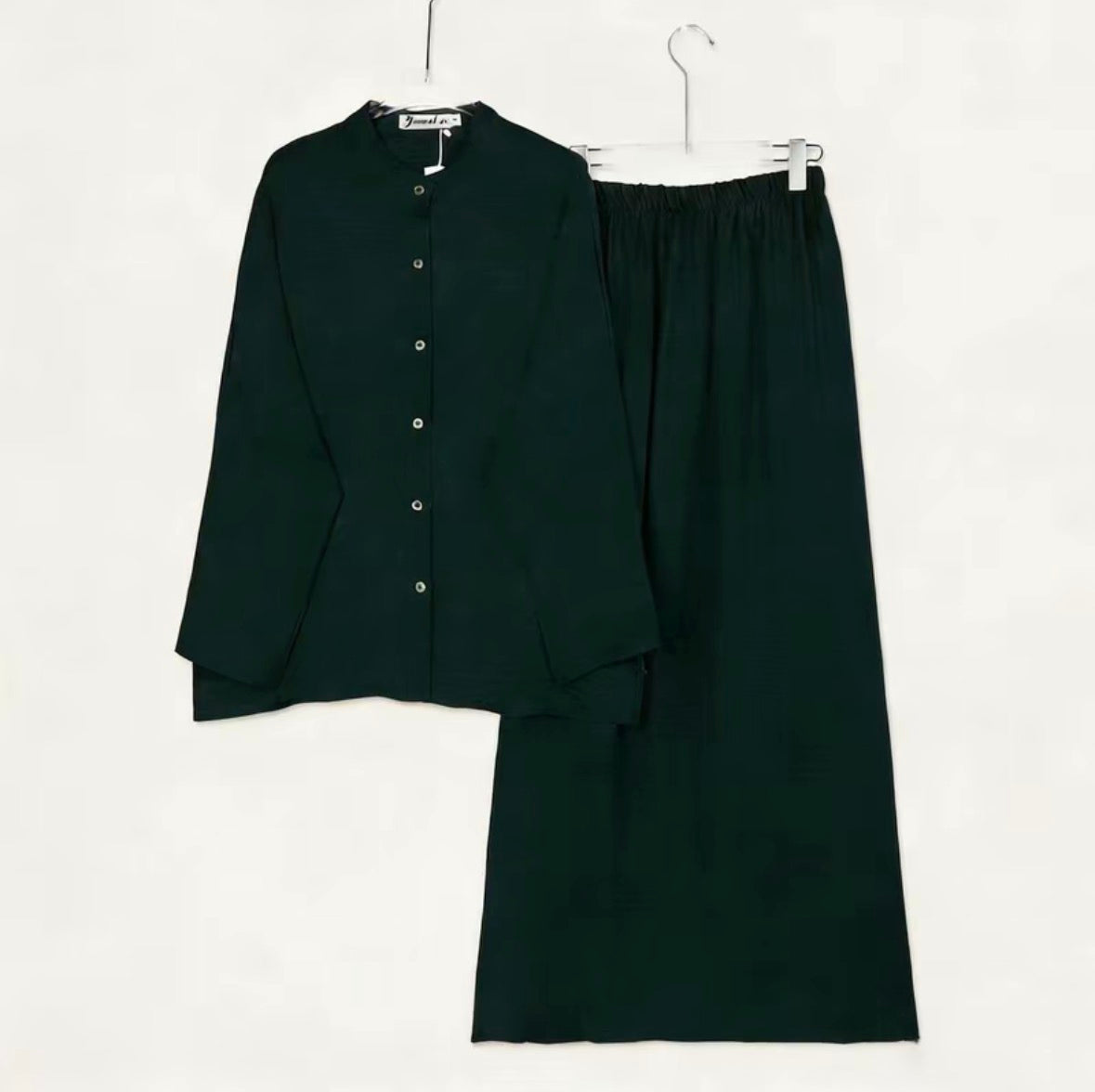 YM Yujin Set (Blouse & Skirt) - Free Size / Plus Size