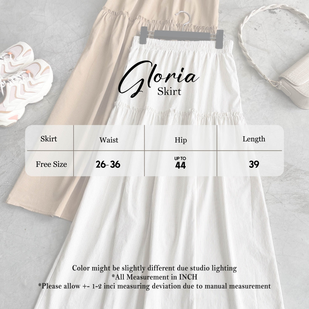 ABC Gloria Stripe Skirt