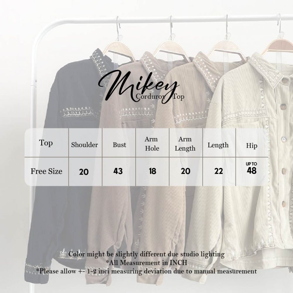 ABC Mikey Corduroy Top
