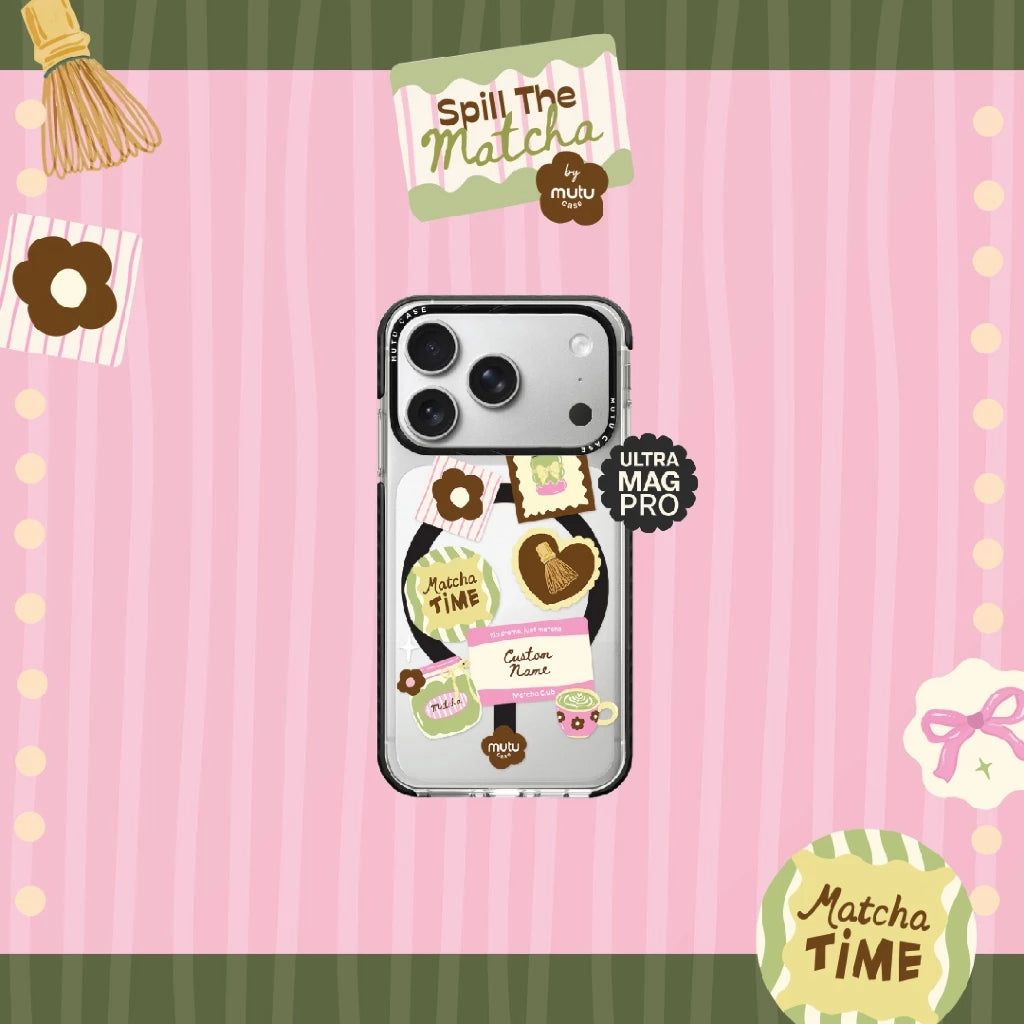 MC Customisable Matcha Maker Ultra Mag Pro - Spill the Matcha by Mutu Case