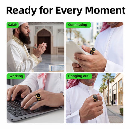 GJDQ Smart Digital Tasbih Ring