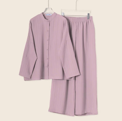 YM Hanami Set (Blouse & Pants) - Free Size/Plus Size