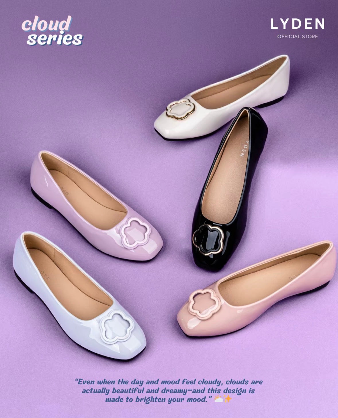LYDEN Cloud Series Flats