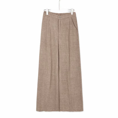 YM Easeflow Linen Oversized Wide Leg Pants