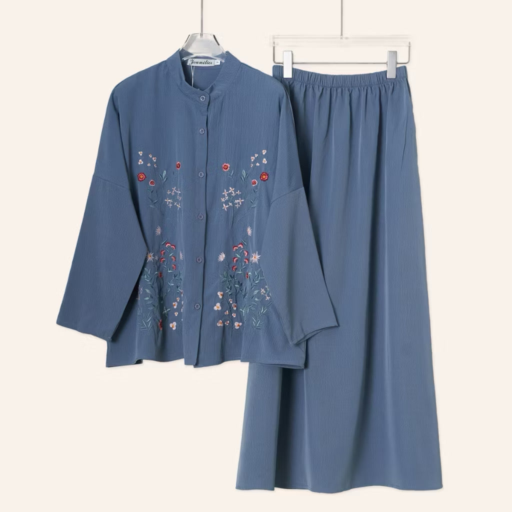 YM Diana Set (Blouse & Skirt)