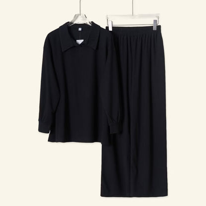YM Elle/Ellene Set (Blouse & Pants) - Free Size/Plus Size