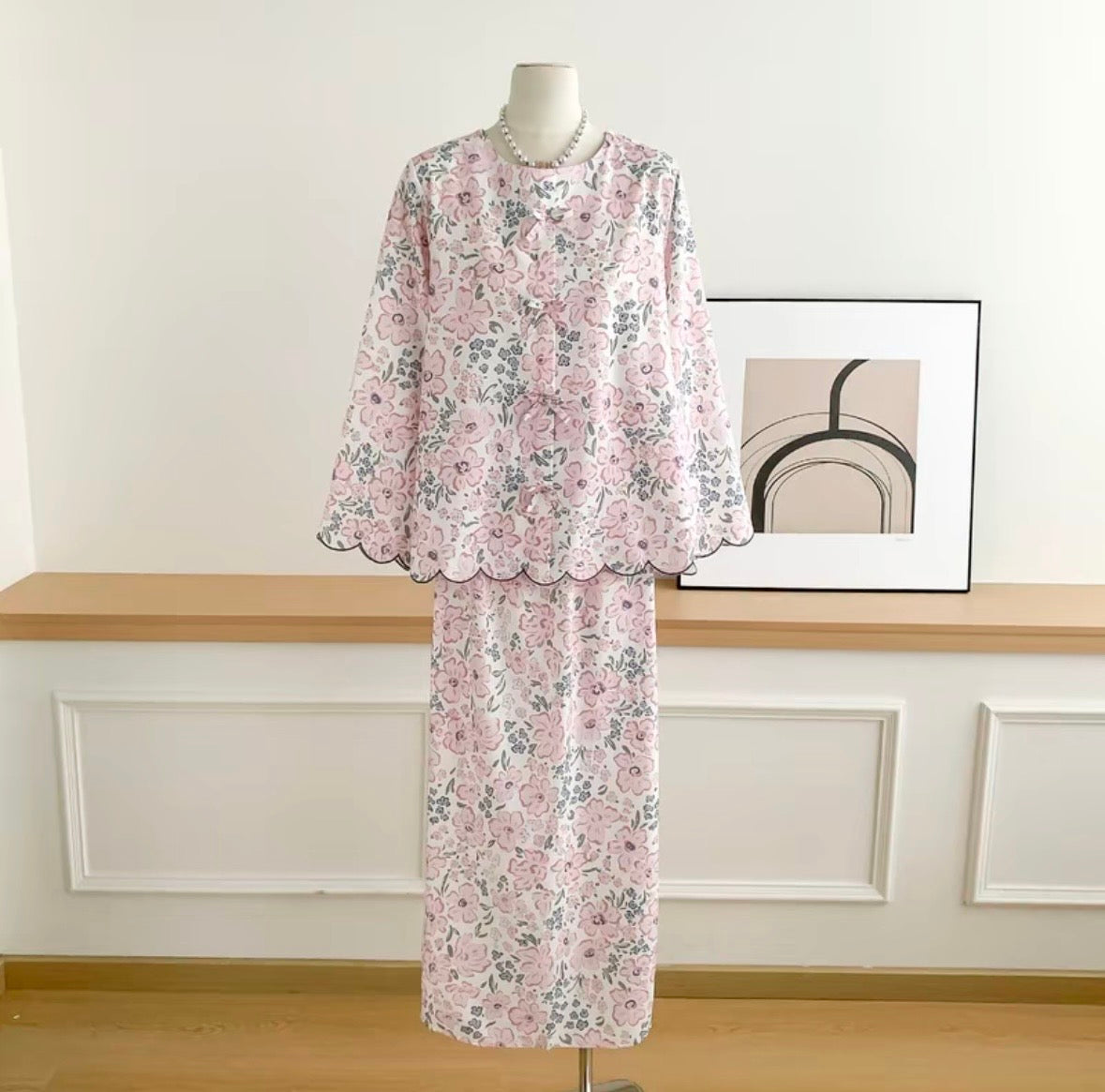 Baisanmy Bow Kurung Set