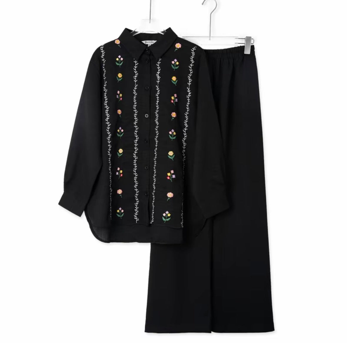 YM Kalissa Embroidered Pants Set - FS/PS