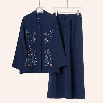 YM Diana Set (Blouse & Skirt)