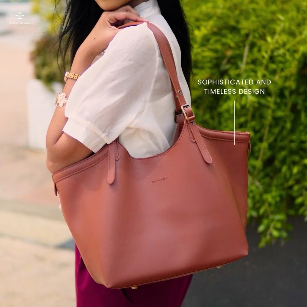 Dr Cardin [The Overlooked Malaysia] Thea Women Medium Tote Bag BG-707