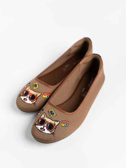 H2U x ANNJFR Tutu Clawssy Flats