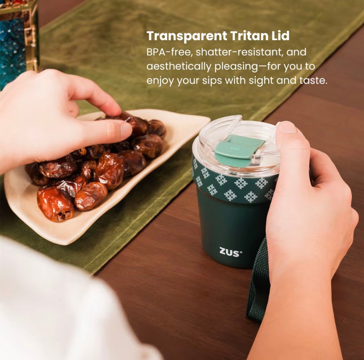 ZUS Kongsi Rezeki 8oz Coffee Cup 240ml