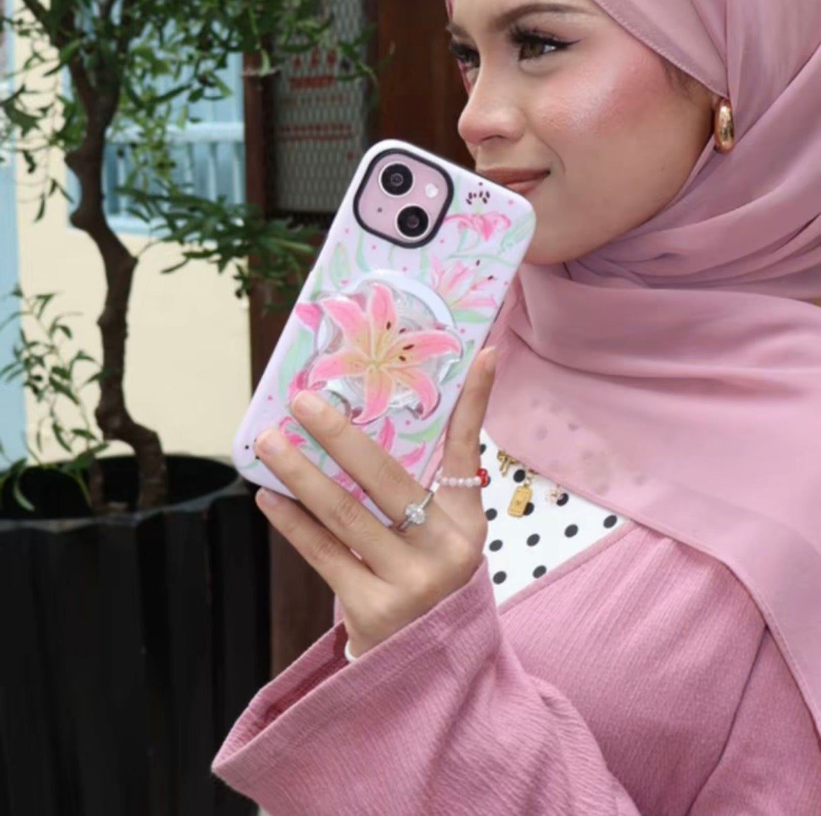 CBA MagSafe Bloom iPhone Case - Without pop socket
