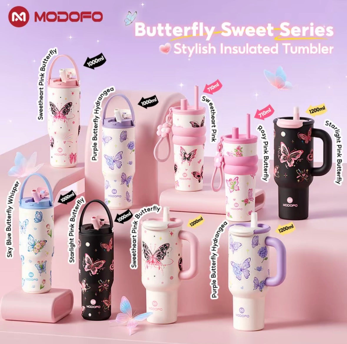MDF (304/316) Insulated Cup 710ml/1000ml/1200ml
