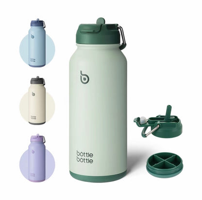 BOTTLE BOTTLE (32oz) Tumbler with Pill Storage Box