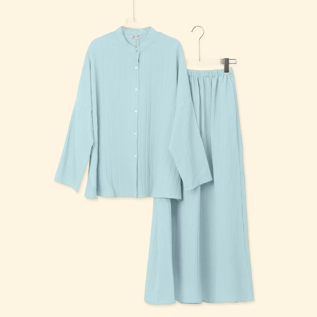 YM Jenny Set (Blouse & Skirt) - Free Size/Plus Size