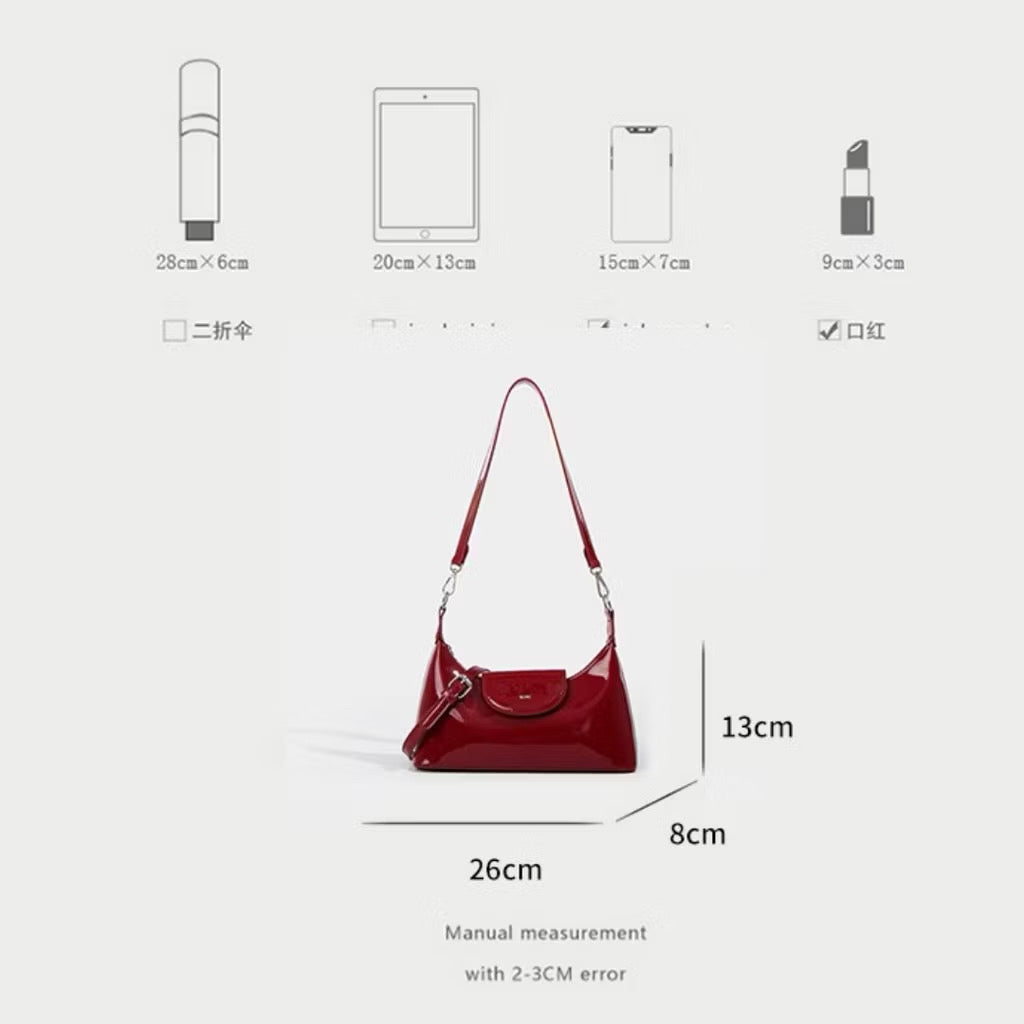 NUNU Ally Bag Leather/Suede/Denim