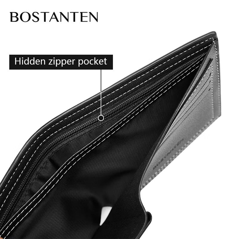 BT Men's Wallet (E) - Black Only