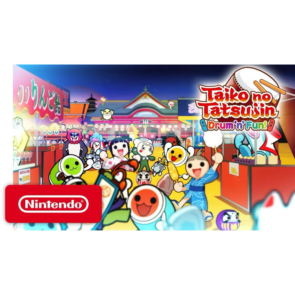 Taiko no Tatsujin: Drum n Fun (Nintendo Switch) Digital Download Game