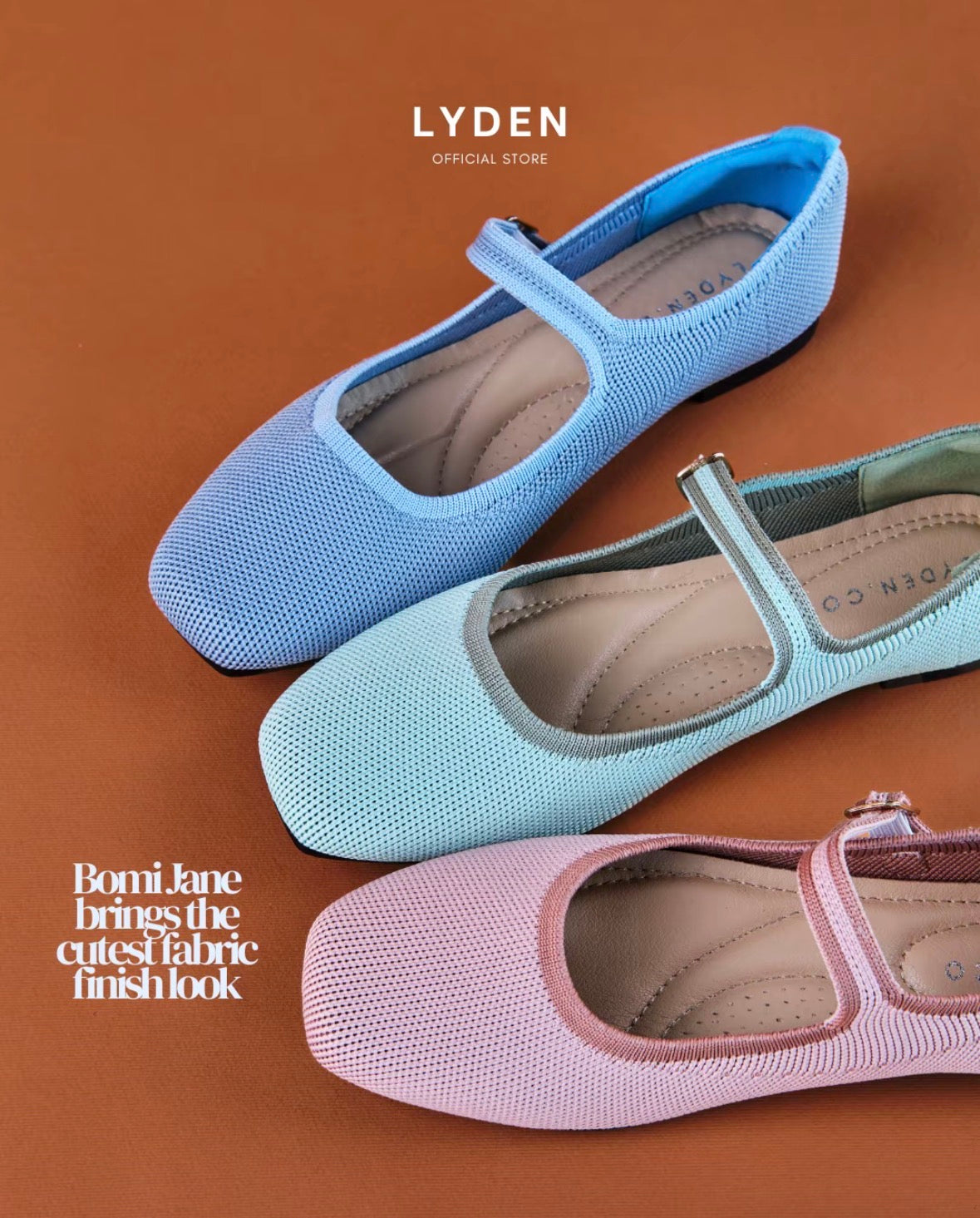 LYDEN Bomi Jane Series Flats