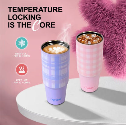 CVG Straw Insulated Mug (30oz/900ml)