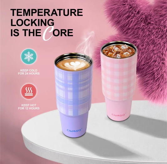 CVG Straw Insulated Mug (30oz/900ml)