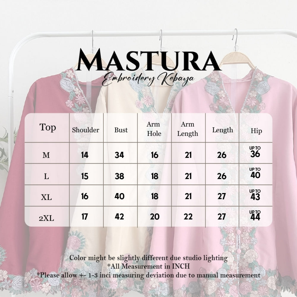 ABC Mastura Kebaya Top