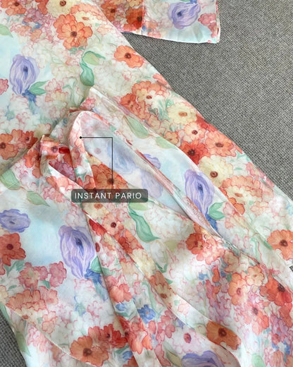 HW Harum Shimmer Satin Kurung With Pario Set