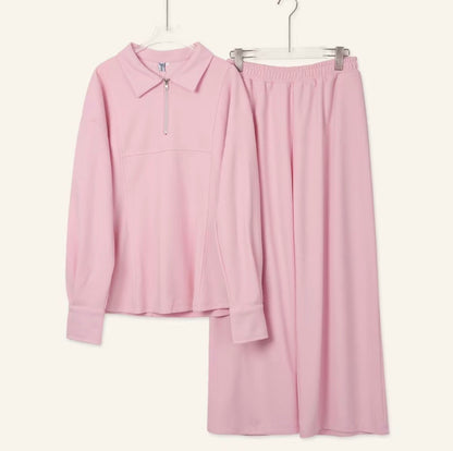 YM Maison Waffle Zip Set