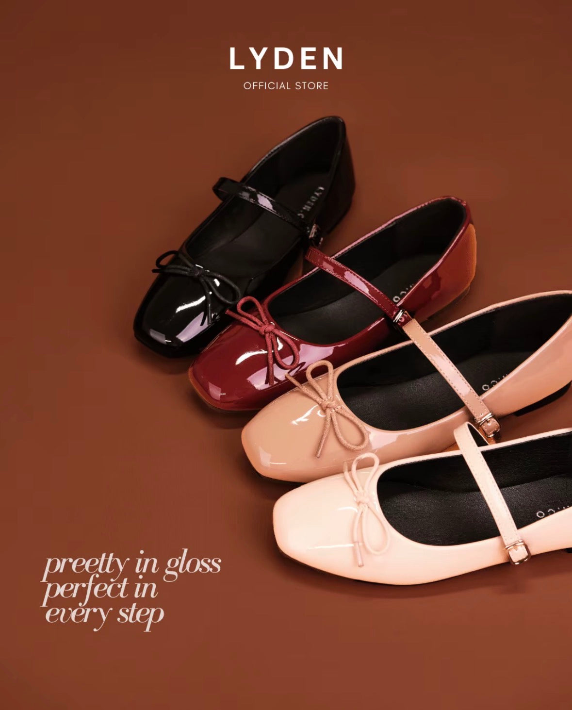 LYDEN Mary Jane Strap Series
