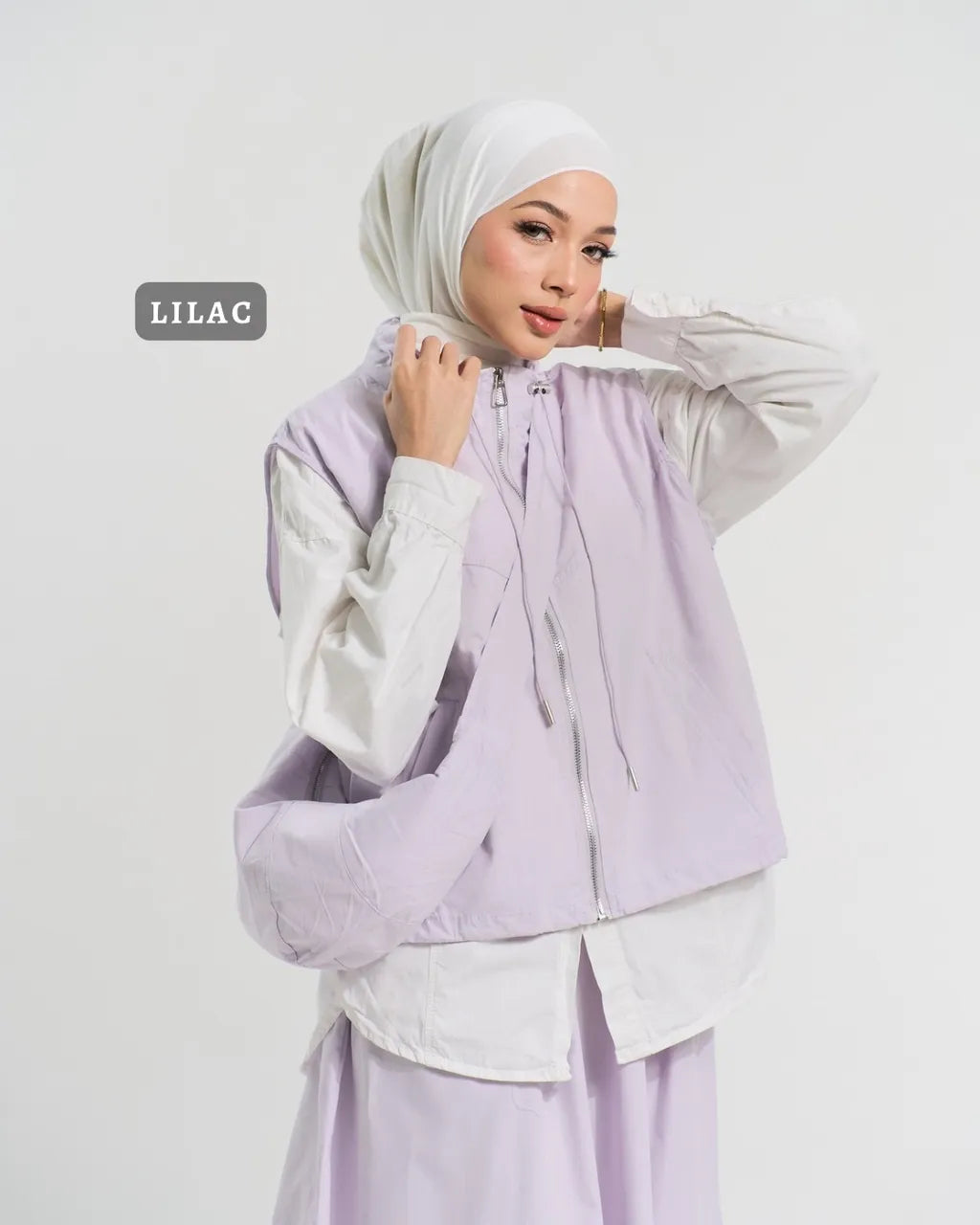 HW Senna Vest With A-cutting Skirt with Sling Bag