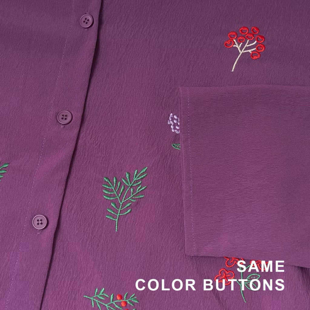 YM Bloom Set (Blouse & Skirt) - Free Size / Plus Size