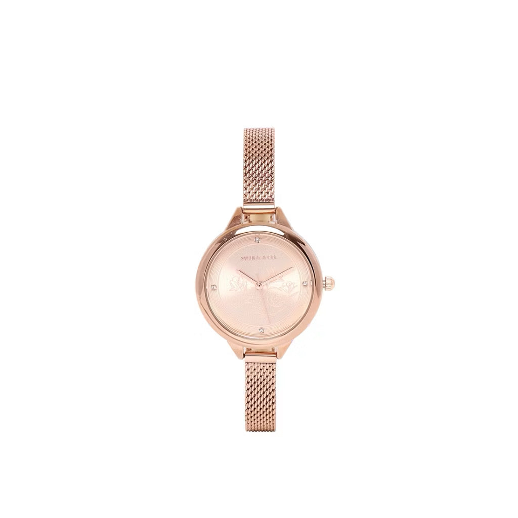 Milliot & Co Vera Mesh Strap Analog Watch