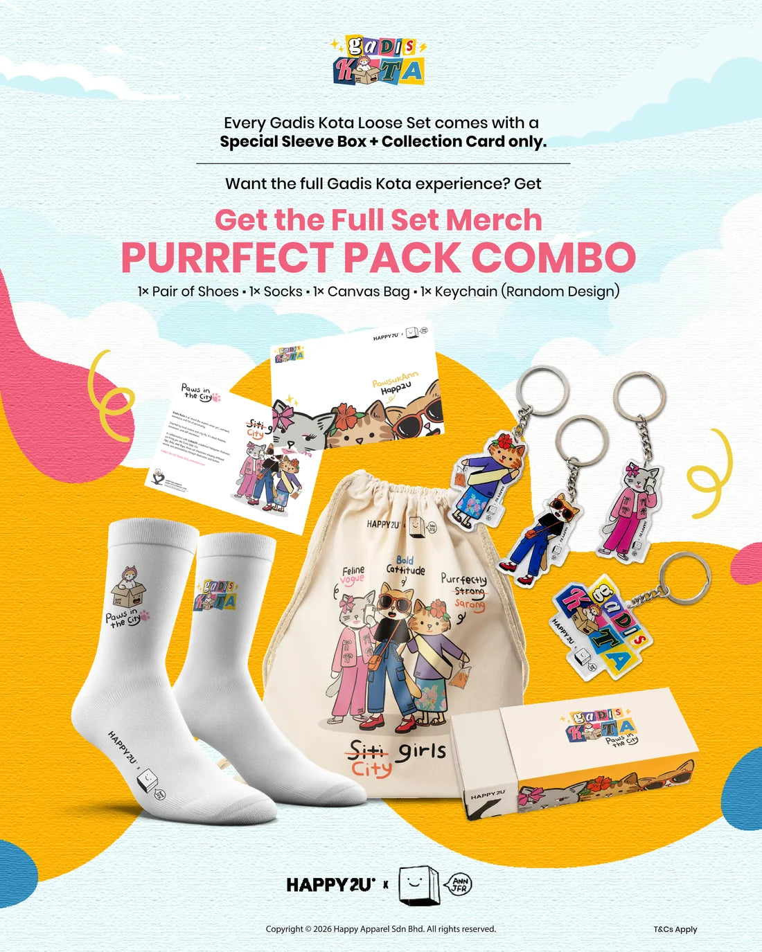 H2U x ANNJFR Purrfect Pack Combo