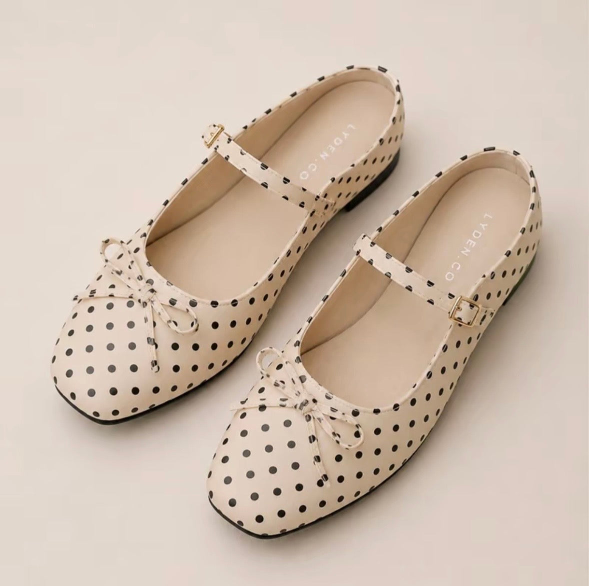 LYDEN Doté Open Back Flats