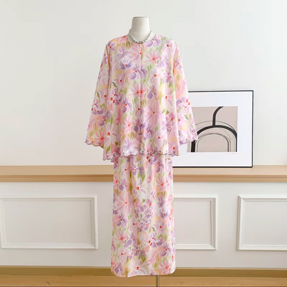 Baisanmy Flowy Kurung Set